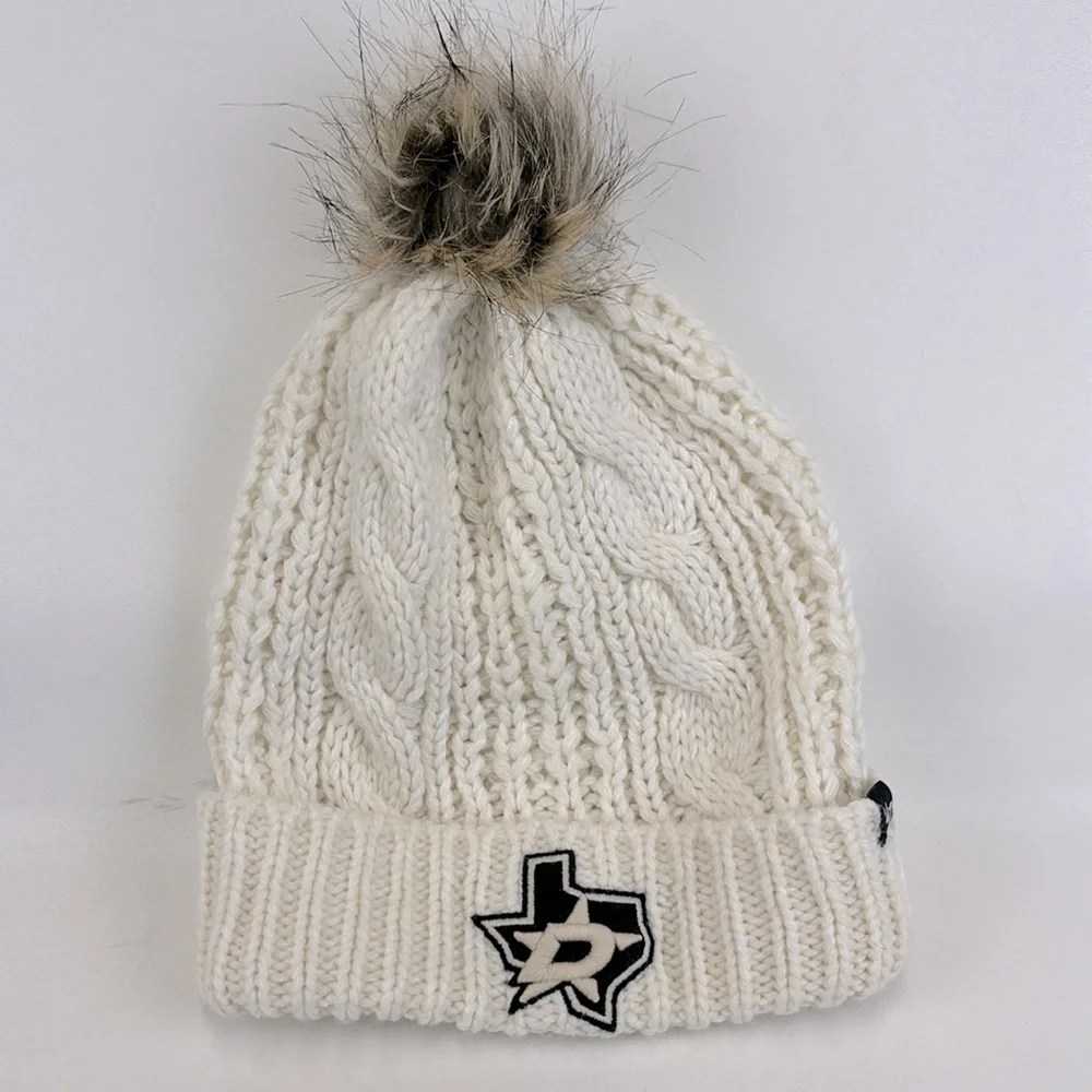 47 BRAND Dallas Stars Beanie Cream Womens One Size